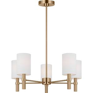 Manor Medium Chandelier Midnight Black - Visual Comfort Ceiling Lights