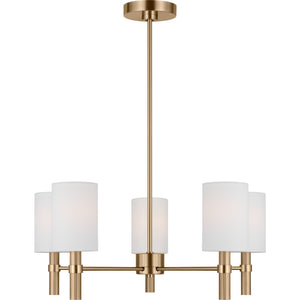 Manor Medium Chandelier Midnight Black - Visual Comfort Ceiling Lights