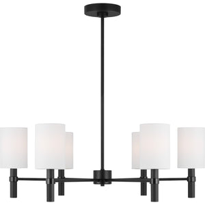 Manor Large Chandelier Midnight Black - Visual Comfort Ceiling Lights