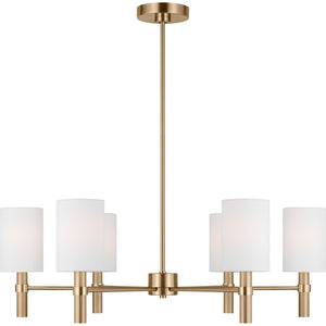 Manor Large Chandelier Midnight Black - Visual Comfort Ceiling Lights