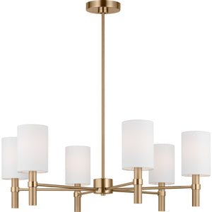 Manor Large Chandelier Midnight Black - Visual Comfort Ceiling Lights