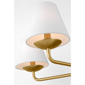 Albion Medium Chandelier Midnight Black - Visual Comfort Ceiling Lights