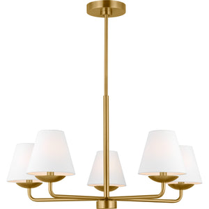 Albion Medium Chandelier Midnight Black - Visual Comfort Ceiling Lights