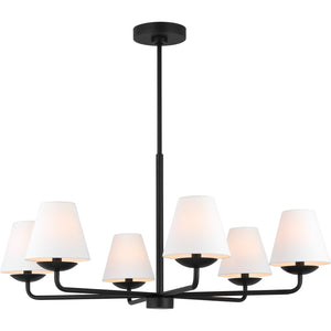 Albion Large Chandelier Midnight Black - Visual Comfort Ceiling Lights