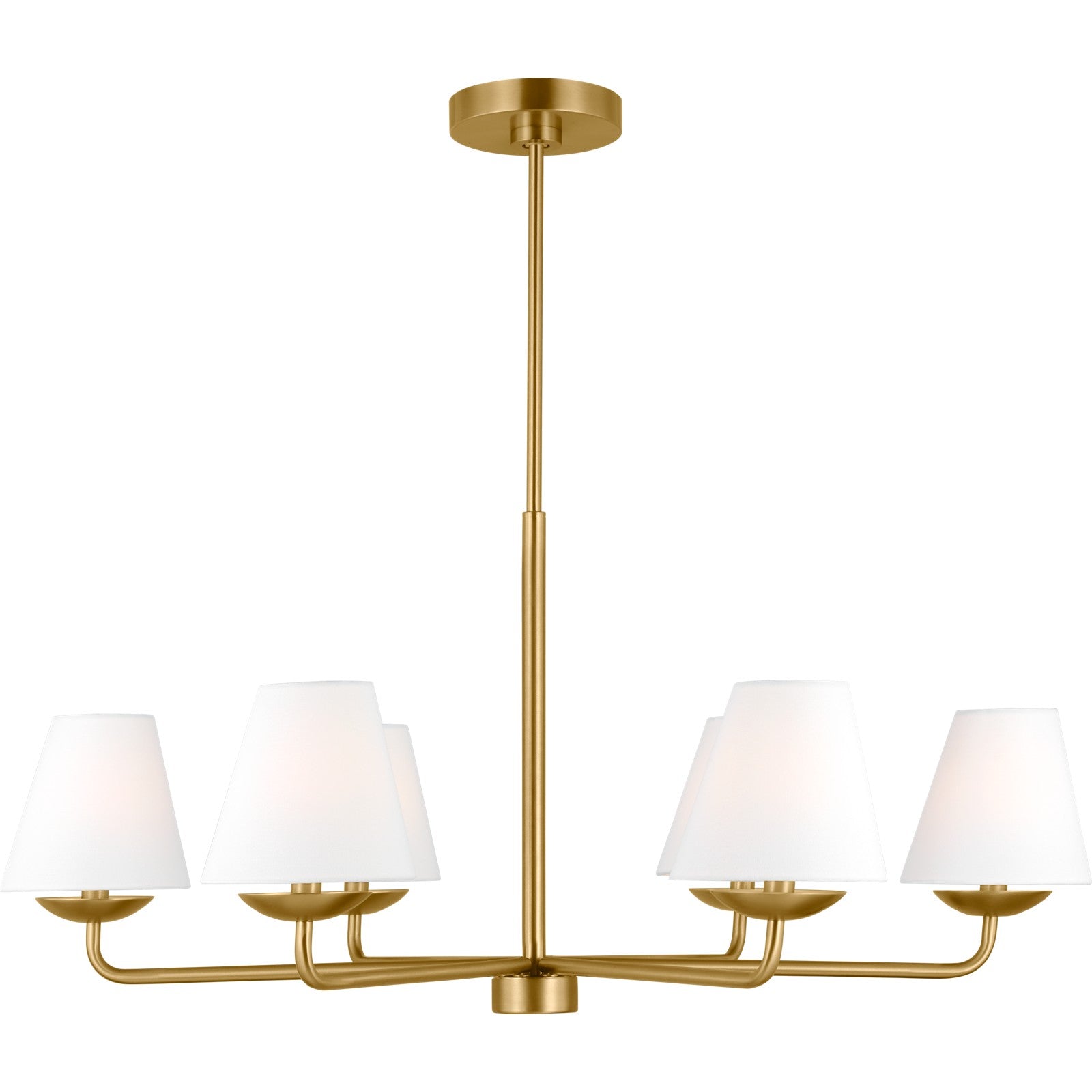 Albion Large Chandelier Midnight Black - Visual Comfort Ceiling Lights