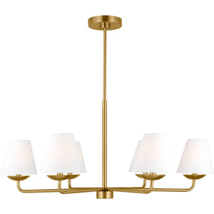 Albion Large Chandelier Midnight Black - Visual Comfort Ceiling Lights