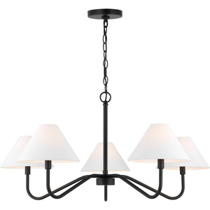 Eldon Large Chandelier in Midnight Black - Visual Comfort Ceiling Lights