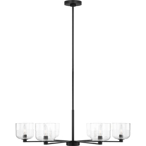 Lochdale Large Chandelier Brushed Nickel - Visual Comfort Ceiling Lights