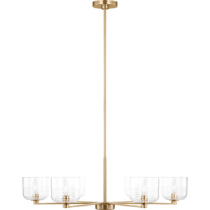 Lochdale Large Chandelier Brushed Nickel - Visual Comfort Ceiling Lights