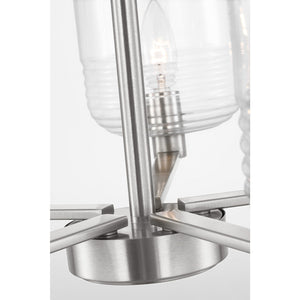 Lochdale Medium Chandelier in Brushed Nickel - Visual Comfort Ceiling Lights