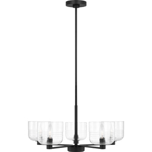 Lochdale Medium Chandelier in Brushed Nickel - Visual Comfort Ceiling Lights