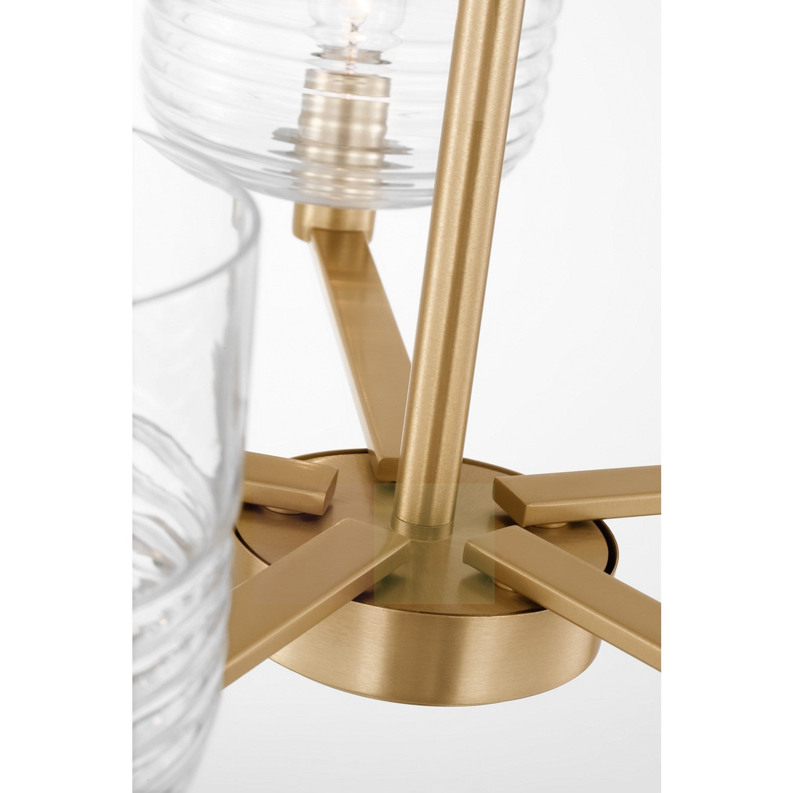 Lochdale Medium Chandelier in Brushed Nickel - Visual Comfort Ceiling Lights