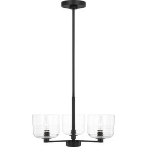 Lochdale Small Chandelier in Brushed Nickel - Visual Comfort Ceiling Lights