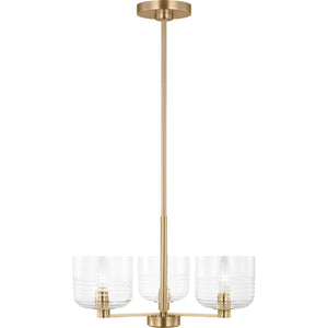 Lochdale Small Chandelier in Brushed Nickel - Visual Comfort Ceiling Lights