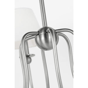 Elsay Large Chandelier in Brushed Nickel - Visual Comfort Ceiling Lights