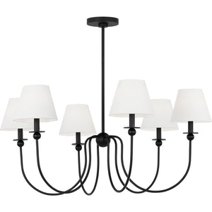 Elsay Large Chandelier in Brushed Nickel - Visual Comfort Ceiling Lights