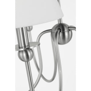 Elsay Medium Chandelier in Brushed Nickel - Visual Comfort Ceiling Lights