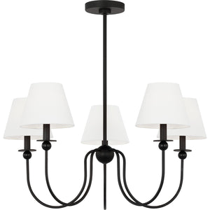 Elsay Medium Chandelier in Brushed Nickel - Visual Comfort Ceiling Lights