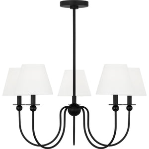 Elsay Medium Chandelier in Brushed Nickel - Visual Comfort Ceiling Lights