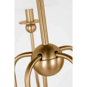 Elsay Medium Chandelier in Brushed Nickel - Visual Comfort Ceiling Lights