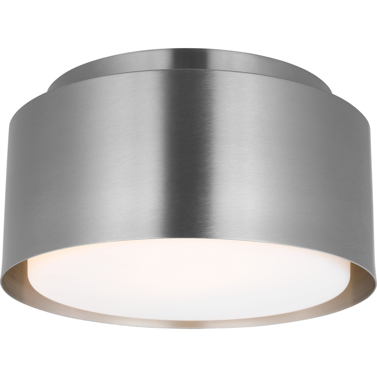 Dartmore Small Flush Mount Brushed Nickel - Visual Comfort Ceiling Lights