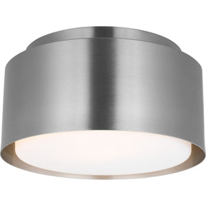 Dartmore Small Flush Mount Brushed Nickel - Visual Comfort Ceiling Lights