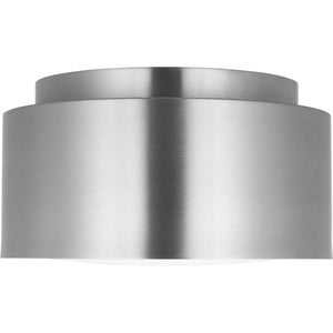 Dartmore Small Flush Mount Brushed Nickel - Visual Comfort Ceiling Lights