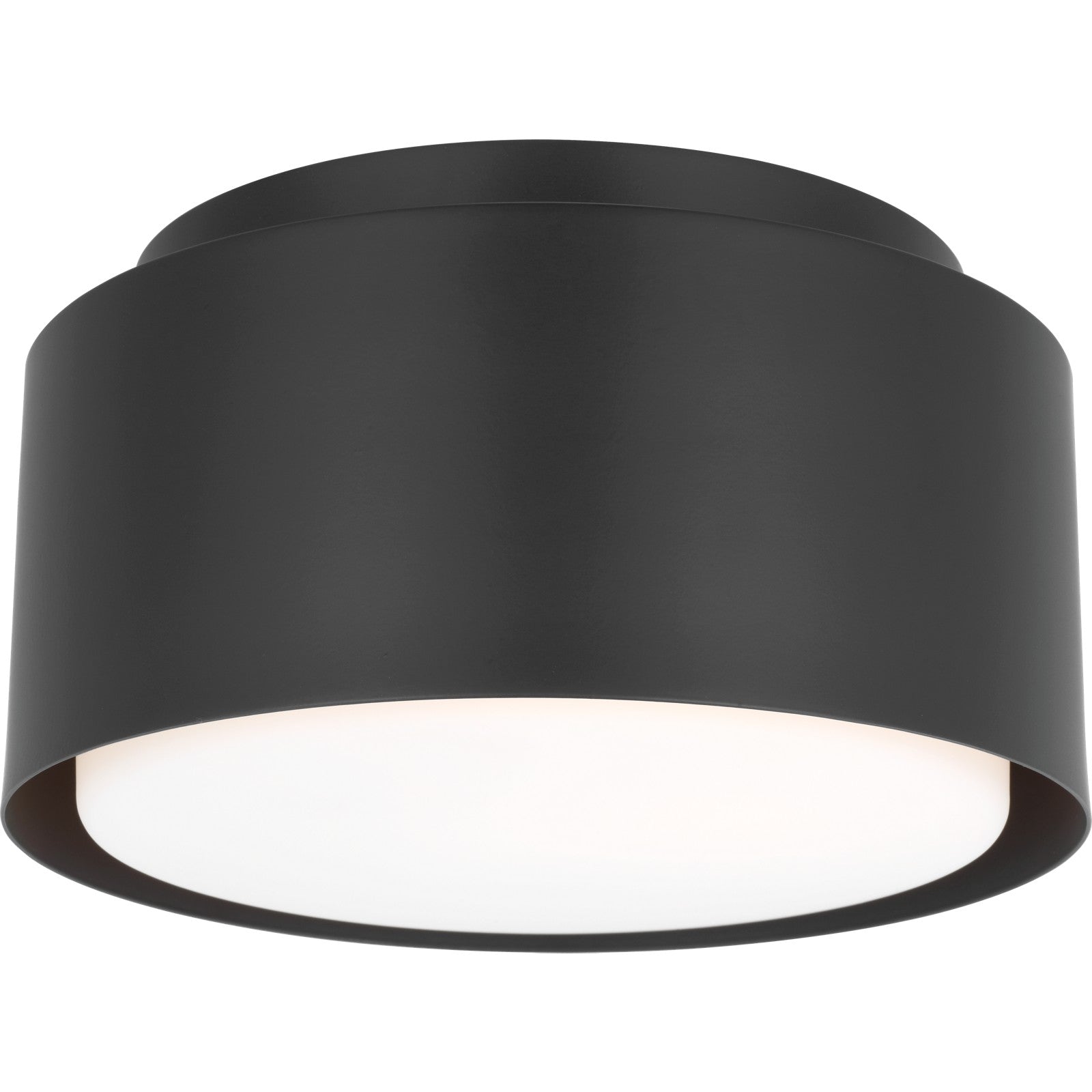 Dartmore Small Flush Mount Brushed Nickel - Visual Comfort Ceiling Lights