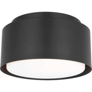 Dartmore Small Flush Mount Brushed Nickel - Visual Comfort Ceiling Lights