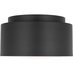 Dartmore Small Flush Mount Brushed Nickel - Visual Comfort Ceiling Lights