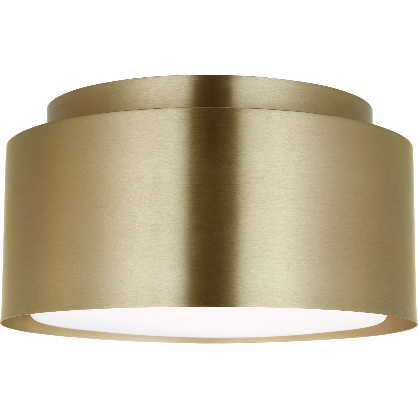 Dartmore Small Flush Mount Brushed Nickel - Visual Comfort Ceiling Lights