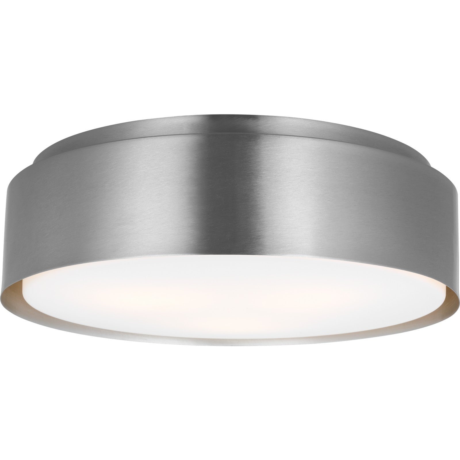 Dartmore Large Flush Mount Brushed Nickel - Visual Comfort Ceiling Lights