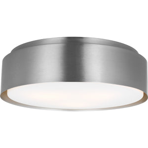 Dartmore Large Flush Mount Brushed Nickel - Visual Comfort Ceiling Lights