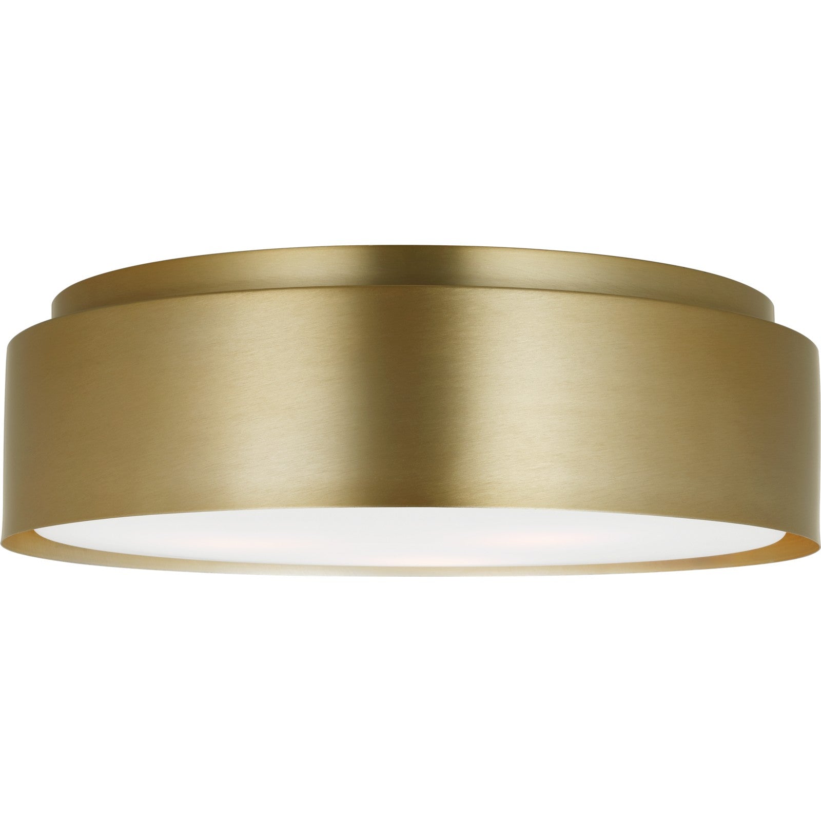 Dartmore Large Flush Mount Brushed Nickel - Visual Comfort Ceiling Lights