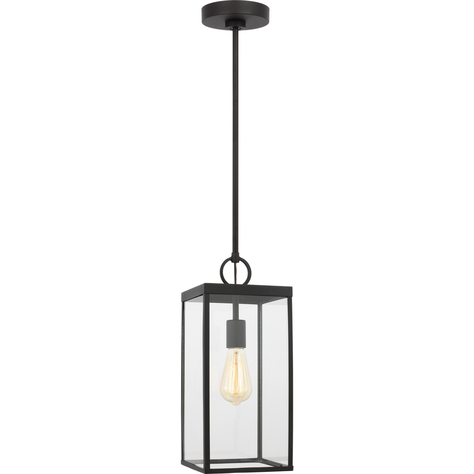 Howell Medium Pendant Lantern Antique Bronze - Visual Comfort Outdoor Lighting