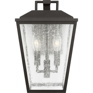 Kennewick Medium Wall Lantern Textured Black - Visual Comfort Outdoor Lighting