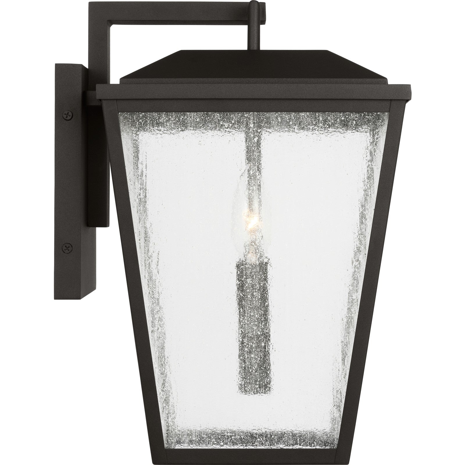 Kennewick Medium Wall Lantern Textured Black - Visual Comfort Outdoor Lighting