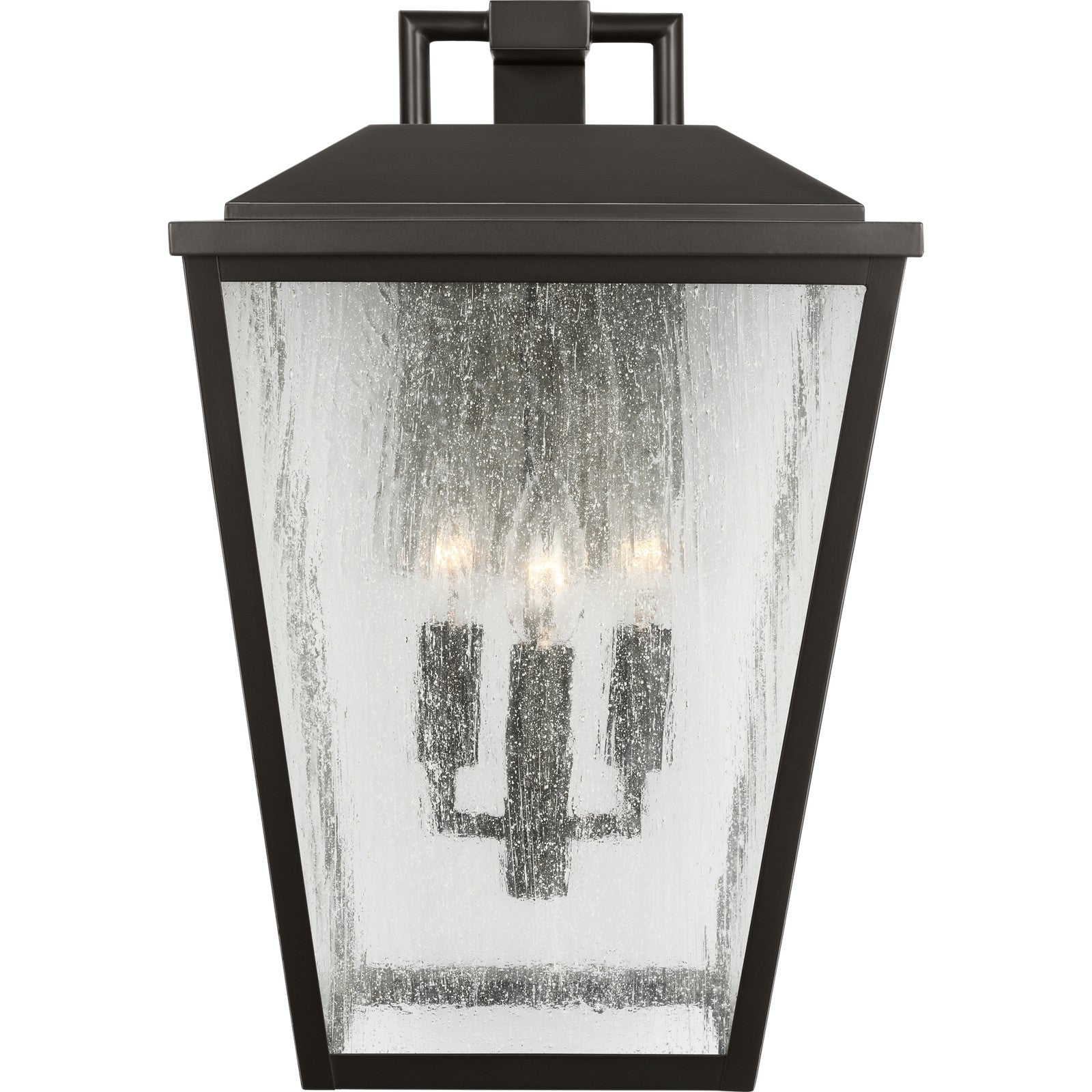 Kennewick Large Wall Lantern Antique Bronze - Visual Comfort Outdoor Lighting