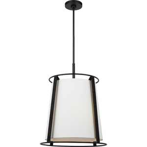 Cortes Large Hanging Shade Satin Brass - Visual Comfort Ceiling Lights