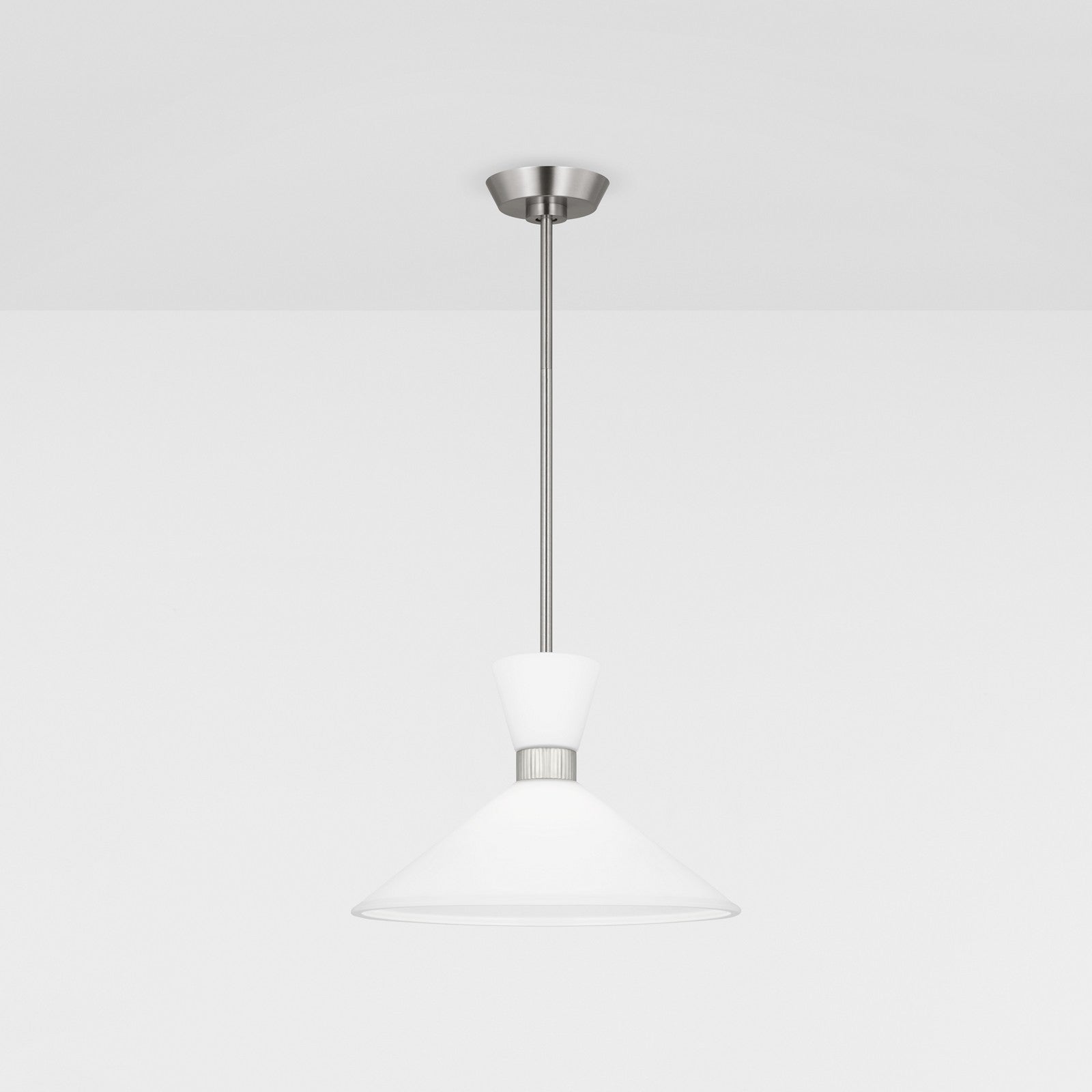 Belcarra Medium Pendant Midnight Black - Visual Comfort Ceiling Lights
