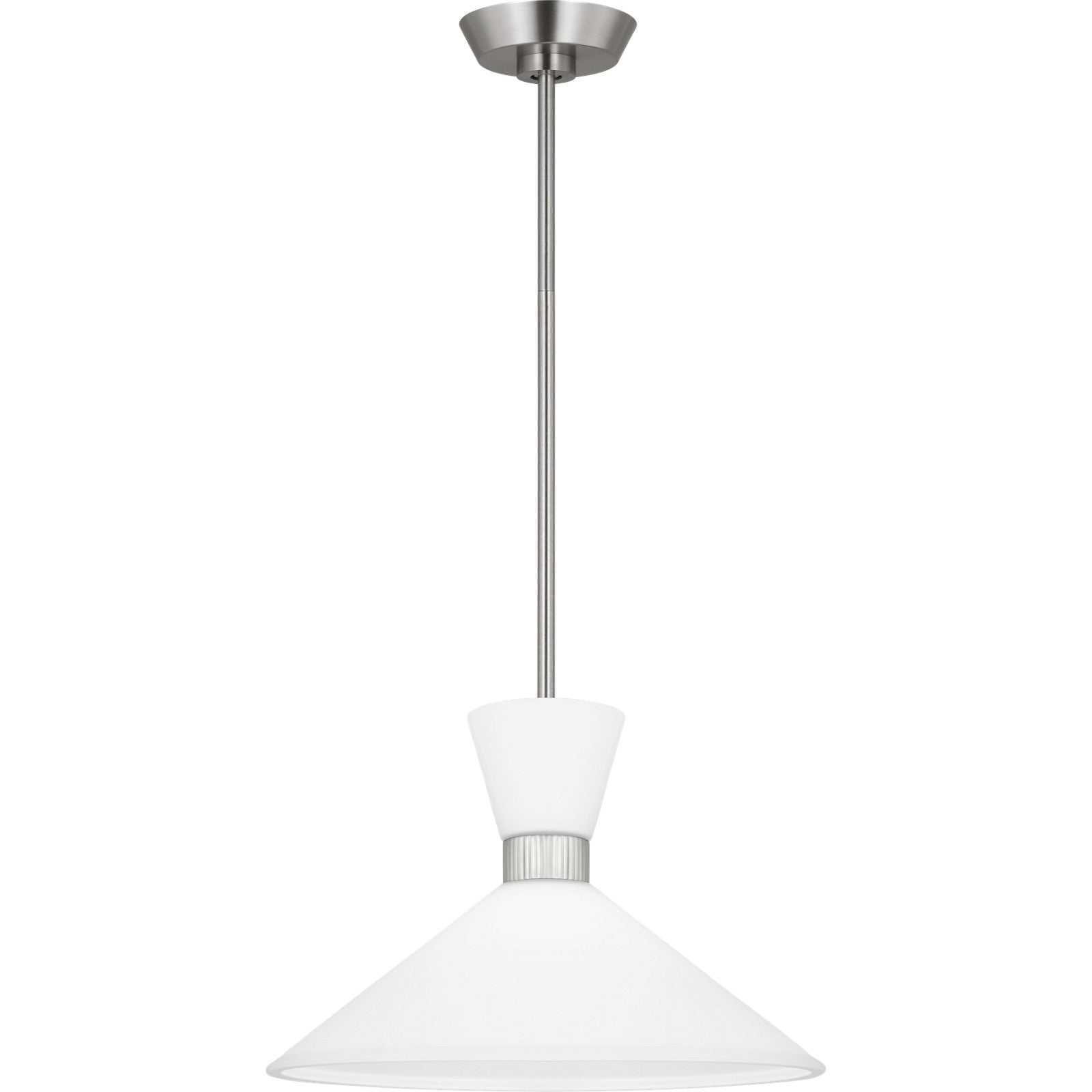 Belcarra Medium Pendant Midnight Black - Visual Comfort Ceiling Lights