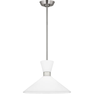 Belcarra Medium Pendant Midnight Black - Visual Comfort Ceiling Lights