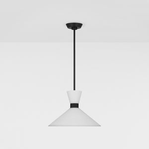 Belcarra Medium Pendant Midnight Black - Visual Comfort Ceiling Lights