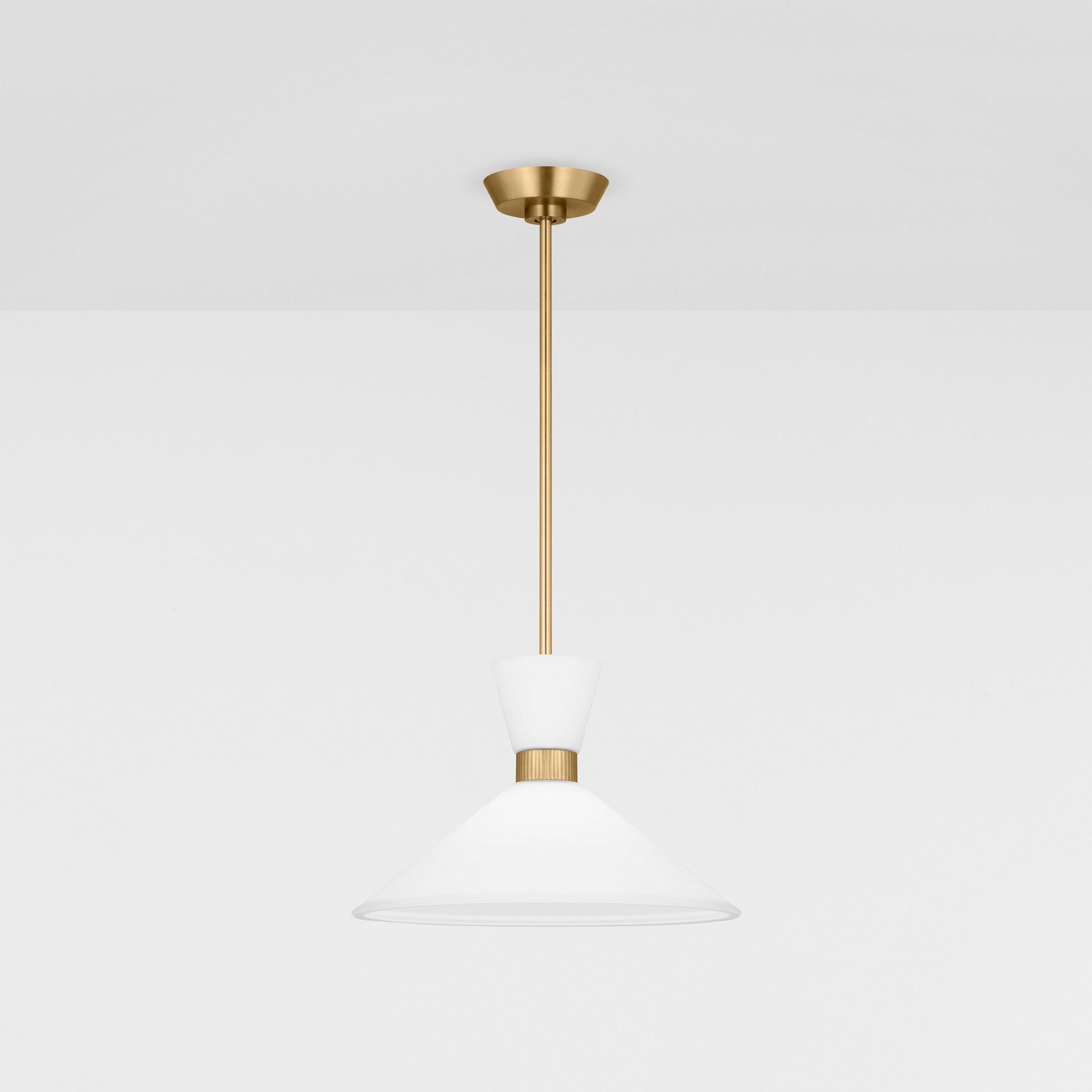 Belcarra Medium Pendant Midnight Black - Visual Comfort Ceiling Lights