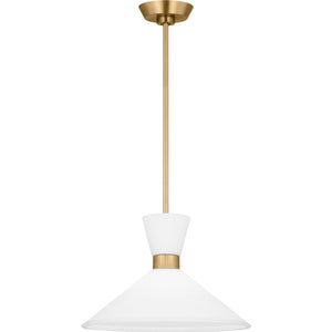 Belcarra Medium Pendant Midnight Black - Visual Comfort Ceiling Lights