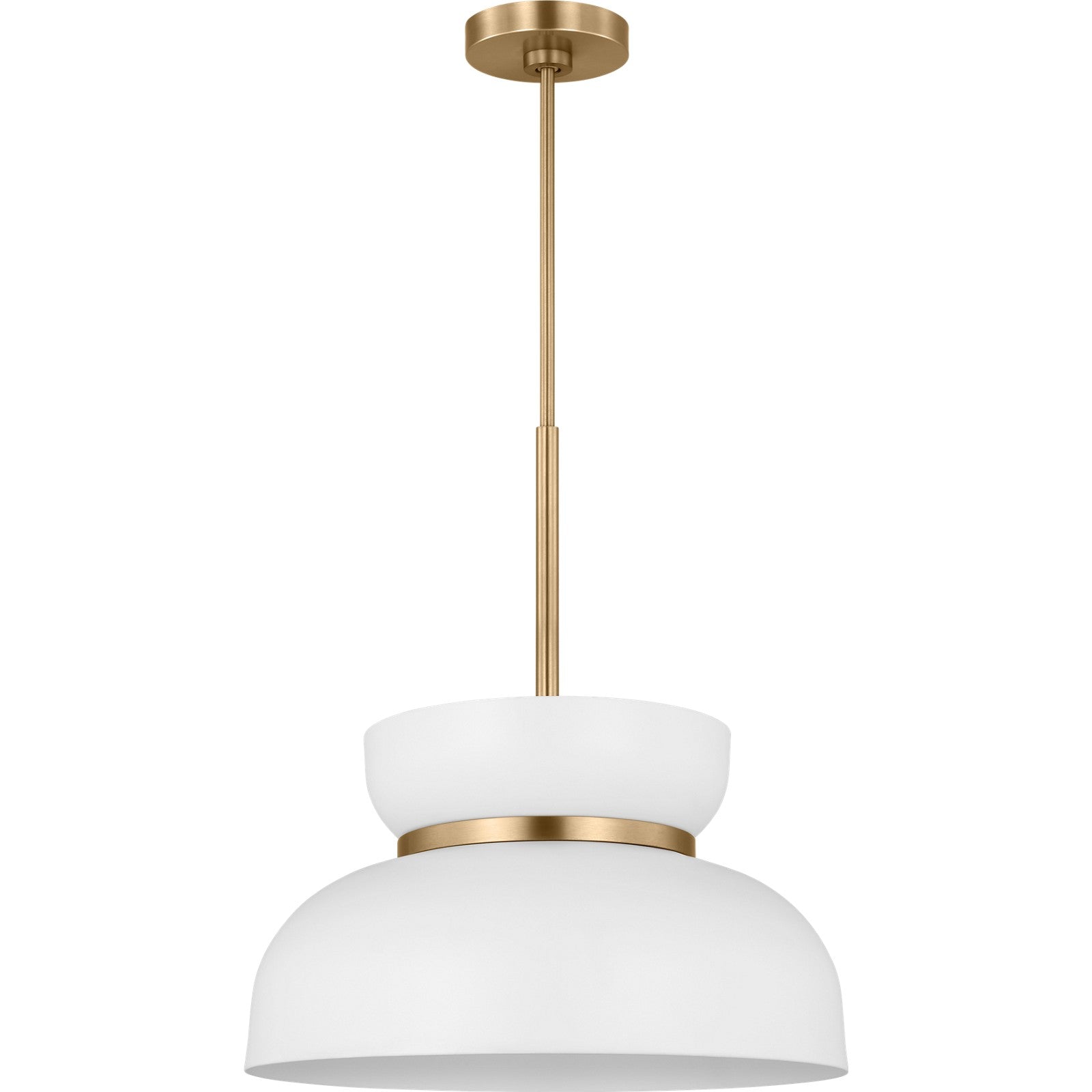 Pemberton Medium Pendant Midnight Black - Visual Comfort Ceiling Lights