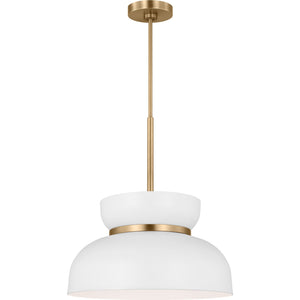 Pemberton Medium Pendant Midnight Black - Visual Comfort Ceiling Lights