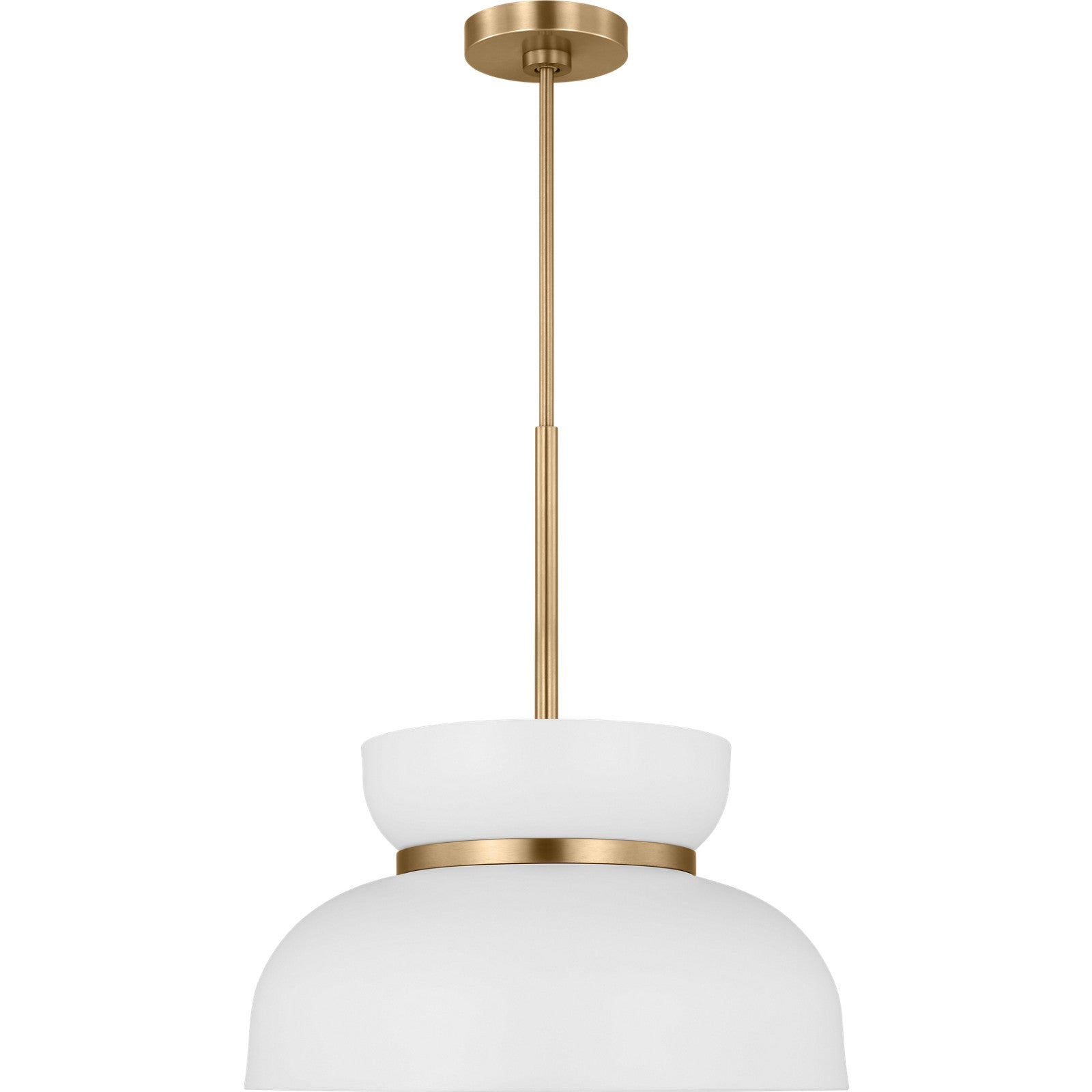 Pemberton Medium Pendant Midnight Black - Visual Comfort Ceiling Lights