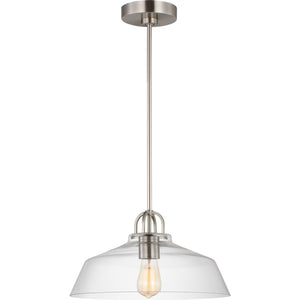 Payton Small Pendant Brushed Steel - Visual Comfort Ceiling Lights