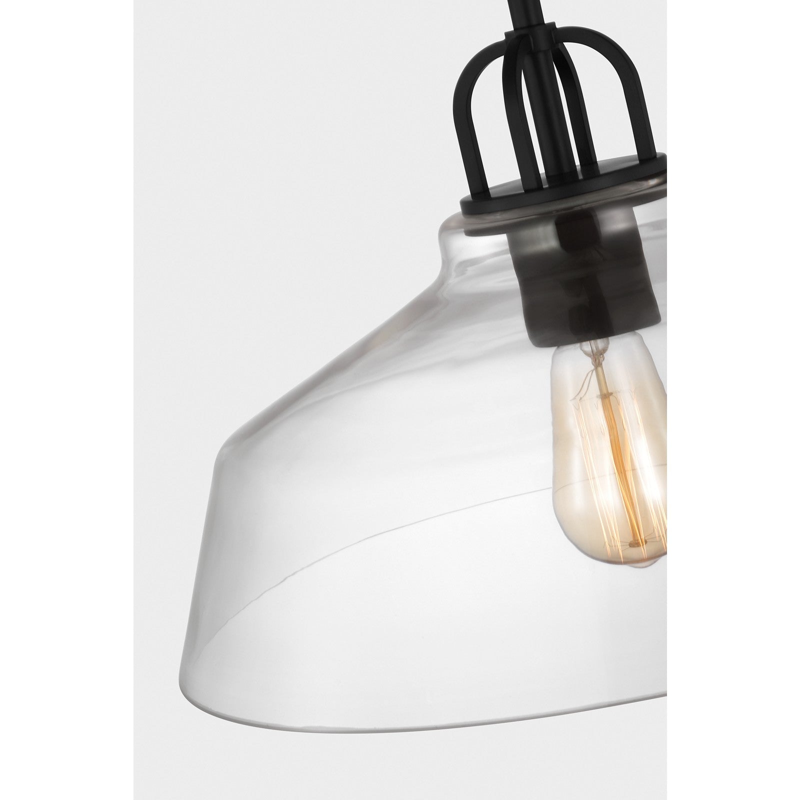 Payton Small Pendant Brushed Steel - Visual Comfort Ceiling Lights
